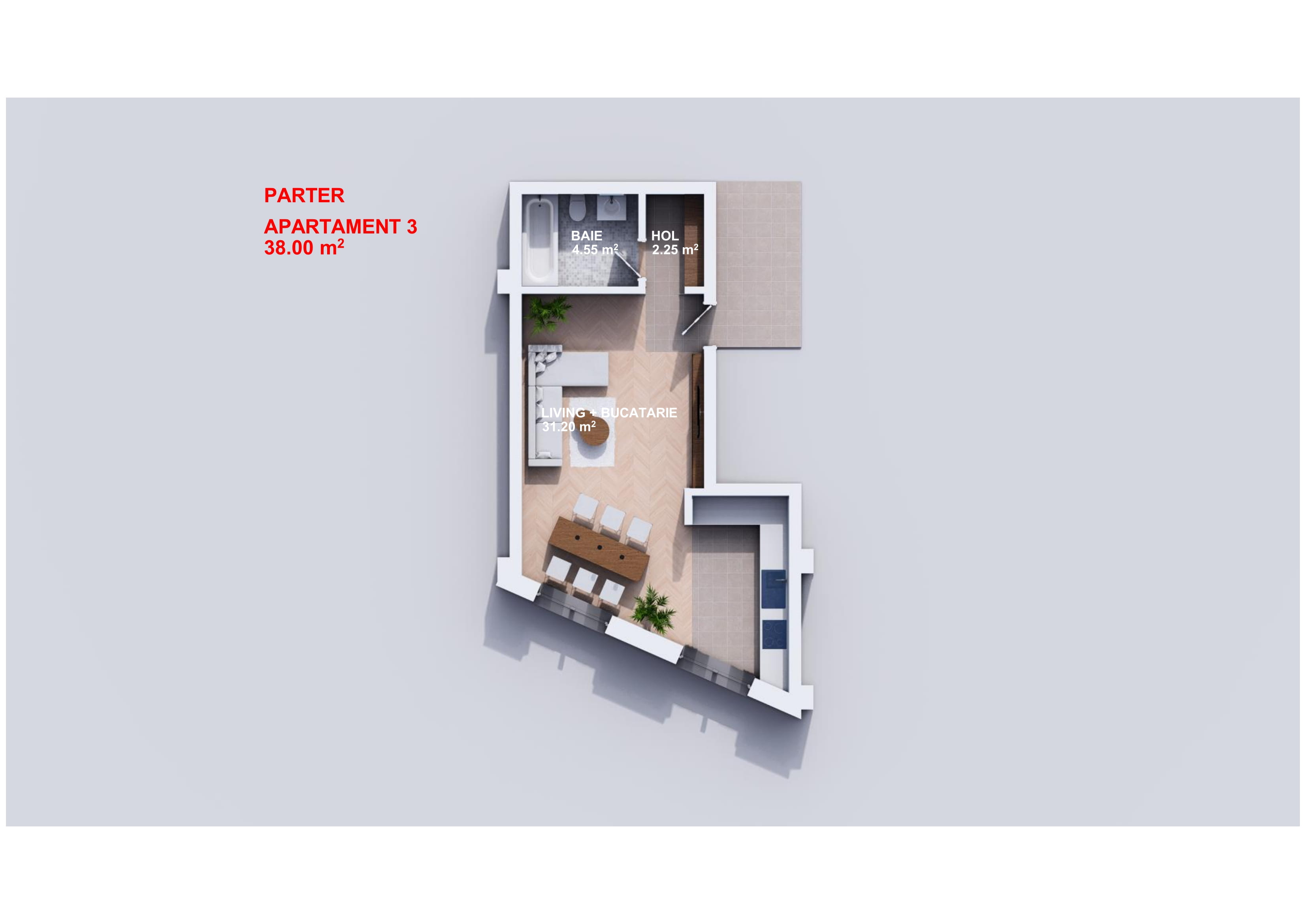 Apartament 3 - Parter